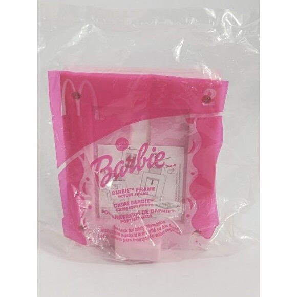 Sealed Vtg 2002 McDonalds Happy Meal Toy Barbie Frame - Picture 2 of 6